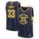 Youth Indiana Pacers #33 Myles Turner Fanatics Navy 2025 NBA Finals Fast Break Player Icon Edition Jersey
