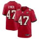 Men's Tampa Bay Buccaneers #47 John Lynch Nike Red 50th Anniversary Game Jersey