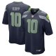 Men's Seattle Seahawks #10 Cooper Kupp Nike College Navy Game Player Jersey