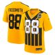 Men's Pittsburgh Steelers #88 Pat Freiermuth Nike Gold Alternate 1933 Throwback Game Jersey