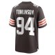 Men's Cleveland Browns Dalvin Tomlinson Nike Brown Game Player Jersey