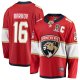 Men's #16 Aleksander Barkov Florida Panthers 2025 Stanley Cup Champions Breakaway Red Jersey