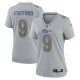 Women's Los Angeles Rams #9 Matthew Stafford Nike Gray Atmosphere Fashion Game Jersey