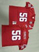 Men's New England Patriots #56 Andre Tippett Red Jersey