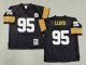 Men's Pittsburgh Steelers #95 Greg Lloyd Black Jersey