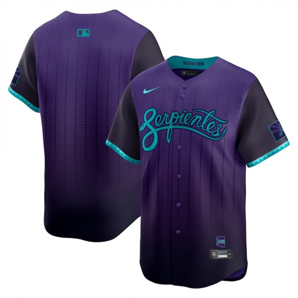 Men's Arizona Diamondbacks Nike 2025 City Connect Limited Purple Jersey