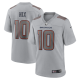 Men's Denver Broncos #10 Bo Nix Nike Gray Atmosphere Fashion Game Jersey