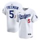 Men's #5 Freddie Freeman Los Angeles Dodgers Nike 2025 MLB World Tour: Tokyo Series Home Limited Player White Jersey