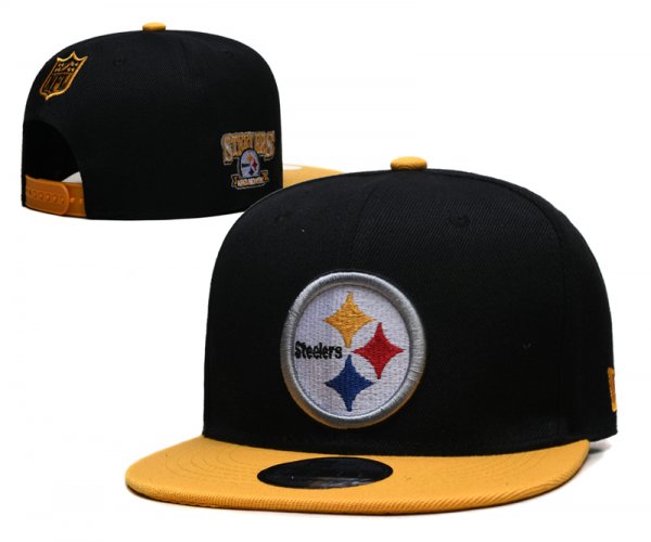 Pittsburgh Steelers Black and Yellow Cap