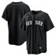 Men's Boston Red Sox Nike Black Lights Out Replica Jersey
