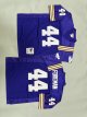 Men's #44 Chuck Foreman Minnesota Vikings Purple Jersey