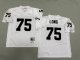 Men's Las Vegas Raiders #75 Howie Long White Mitchell & Ness Jersey