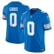 Men's Detroit Lions #0 Jahmyr Gibbs Nike Blue Vapor F.U.S.E. Limited Jersey