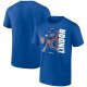 Men's New York Mets Francisco Lindor Royal Player Graphic T-Shirt