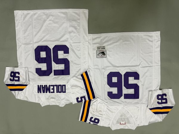 Men's #56 Chris Doleman White Minnesota Vikings Jersey