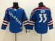 Colorado Avalanche #33 Patrick Roy Blue Stitched Youth NHL Jersey