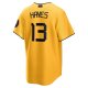 Men's Pittsburgh Pirates Ke'Bryan Hayes Nike Gold City Connect Replica Player Jersey