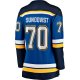 Women's St. Louis Blues Oskar Sundqvist Fanatics Blue Home Breakaway Player Jersey