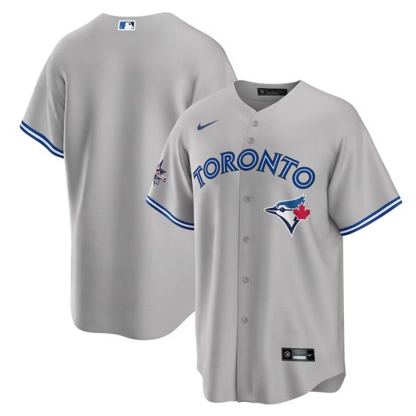 Men's Toronto Blue Jays Nike Gray 2025 MLB All-Star Game Away Replica Jersey