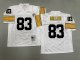 Men's Pittsburgh Steelers #83 Heath Miller White Jersey