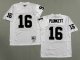 Men's Las Vegas Raiders #16 Jim Plunkett White Mitchell & Ness Jersey