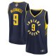Youth Indiana Pacers #9 T.J. McConnell Fanatics Navy 2025 NBA Finals Fast Break Player Icon Edition Jersey