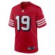 Men's San Francisco 49ers Deebo Samuel Nike Scarlet Alternate Player Game Jersey