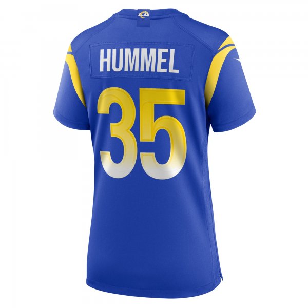 Women's Los Angeles Rams Jake Hummel Nike Royal Game Player Jersey