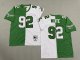 Men's Philadelphia Eagles #92 Reggie White White and Green Jersey