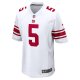 Men's New York Giants Kayvon Thibodeaux Nike White Player Game Jersey