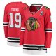 Women's Chicago Blackhawks #19 Jonathan Toews Red Home Breakaway Jersey