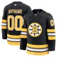 Men's Boston Bruins Black Home Premium Custom Jersey