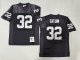 Men's Las Vegas Raiders #32 Jack Tatum Black Mitchell & Ness Jersey