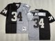 Men's Las Vegas Raiders #34 Bo Jackson Split Mitchell & Ness Jersey