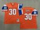 Men's Denver Broncos #30 Terrell Davis Orange Mitchell & Ness Jersey