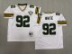 Men's Green Bay Packers #92 Reggie White White Mitchell & Ness Jersey