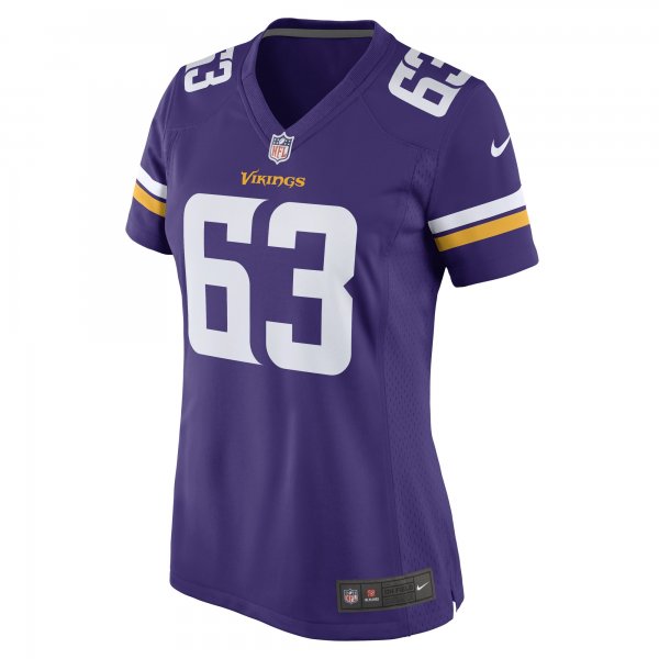 Women's Minnesota Vikings Vederian Lowe Nike Purple Game Player Jersey