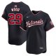 Men's Washington Nationals James Wood #29 Nike Navy MLB Jersey