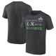 Men's Seattle Seahawks  Charcoal Super Bowl LX Battle Prep T-Shirt