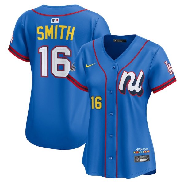Women's National League #16 Will Smith Nike Blue 2025 All-Star Edition Limited Player Jersey