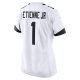 Women's Jacksonville Jaguars Travis Jr. Etienne Nike White Game Player Jersey