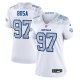 Women's #97 Joey Bosa Buffalo Bills Nike 2025 Rivalries Collection Game White Jersey