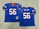 Men's New York Giants #56 Lawrence Taylor Blue Jersey