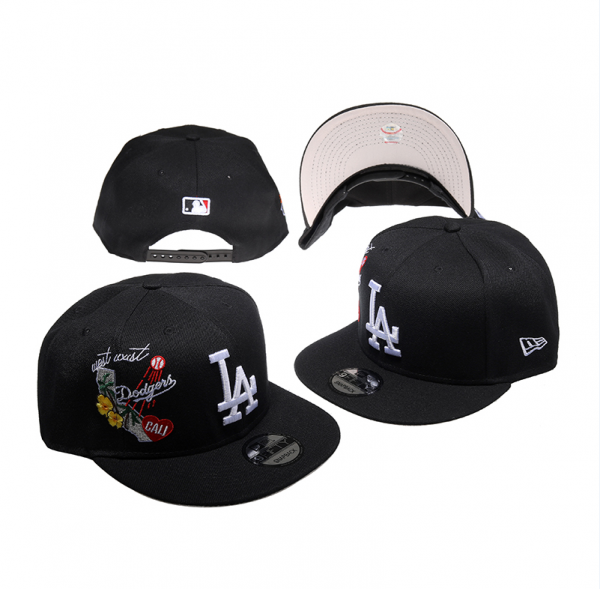 Los Angeles Dodgers Black Cap